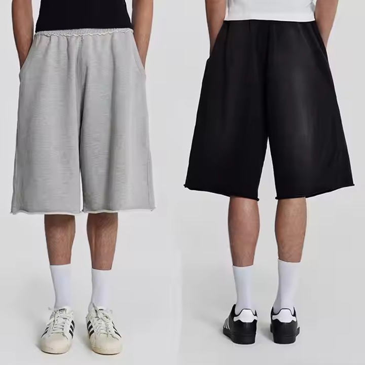 clothing factory oem mens casual streetwear blank shorts wholesale blank shorts wholesale